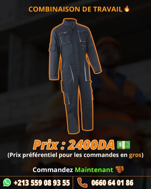 Combinaison de Travail | Vente en Détail et en Gros