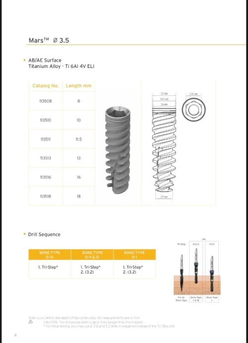 IMPLANTS DENTAIRES DE QUALITE