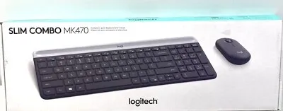 MK470 SLIM WIRELESS KEYBOARD AND MOUSSE COMBO