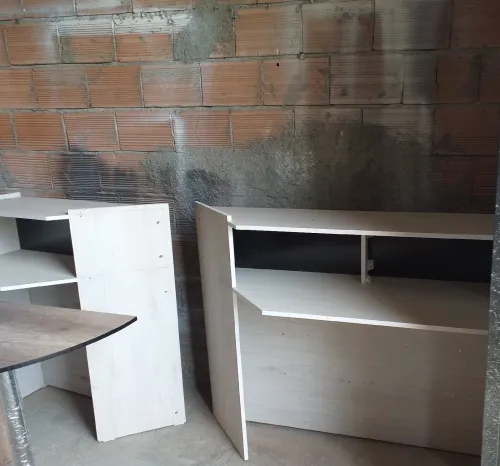 À VENDRE : Comptoir d'Accueil Professionnel en L (Bois)