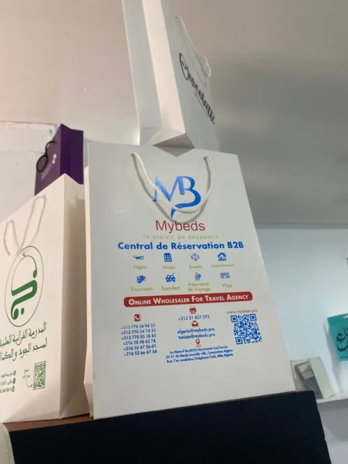 Sac en papier de couché (Lux)