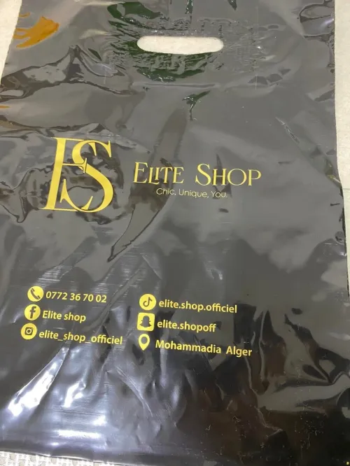 Sac en plastique avec votre logo