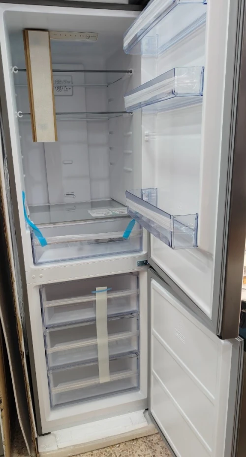 REFRIGERATEUR RAYLAN COMBINE 410L NO FROST GRIS