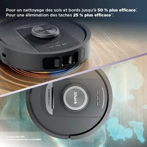 Aspirateur Robot Laveur Shark PowerDetect NeverTouch Autovidant RV2800YEEU