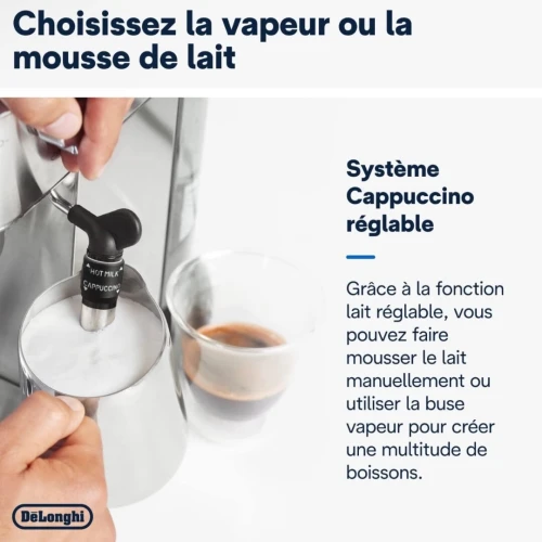 Machine A Café Delonghi Cafetière 15 Bars Dedica STYLE ESPRESSO CHROMÉ EC685.M