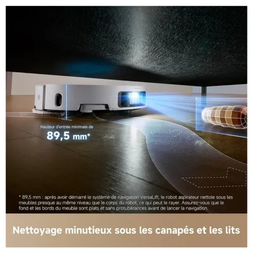 DREAME L50 Pro Ultra Robot Aspirateur Laveur - Vidange Automatique - Navigation360- 19500Pa