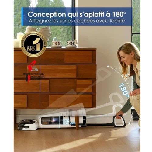 Aspirateur Eau et Poussière Laveur de Sols Tineco Floor ONE STRETCH S6