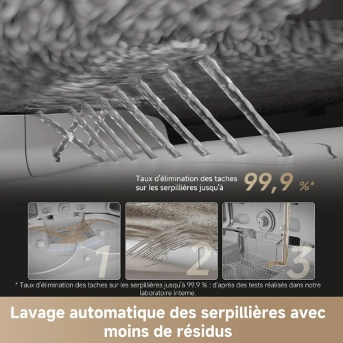 Aspirateur Laveur Robot DREAME X50 Ultra Complete White