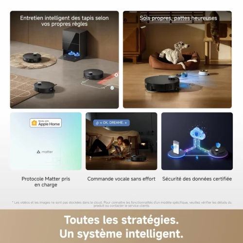 Aspirateur Laveur Robot DREAME X60 Pro Ultra Complete