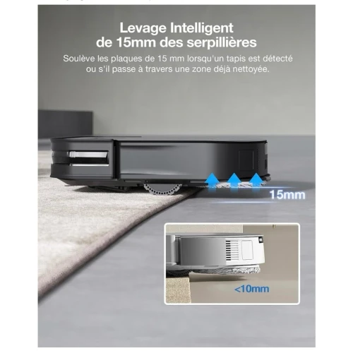Aspirateur Robot Laveur Ecovacs DEEBOT X2 COMBO + Aspirateur Main