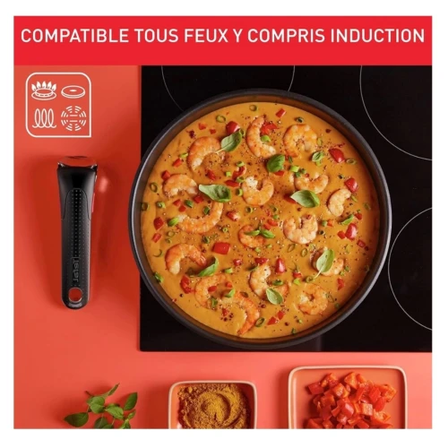Batterie De Cuisine Tefal Ingenio 20 Pièces L897SK04