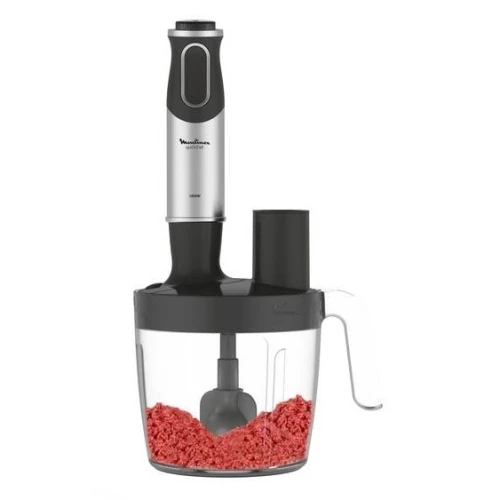 Moulinex Pied Mixeur Quickchef 4En1 1000W DD65H810 Noir/Inox