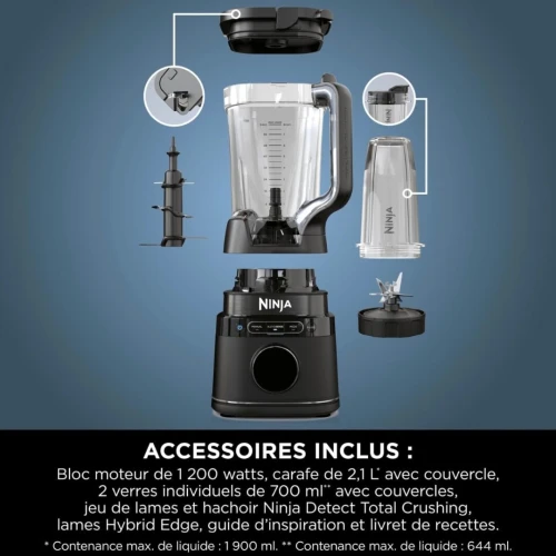 Blender intelligent Ninja Detect 1200W TB301EU