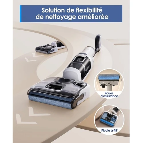 Aspirateur Eau et Poussière Laveur de Sols Tineco Floor ONE STRETCH S6