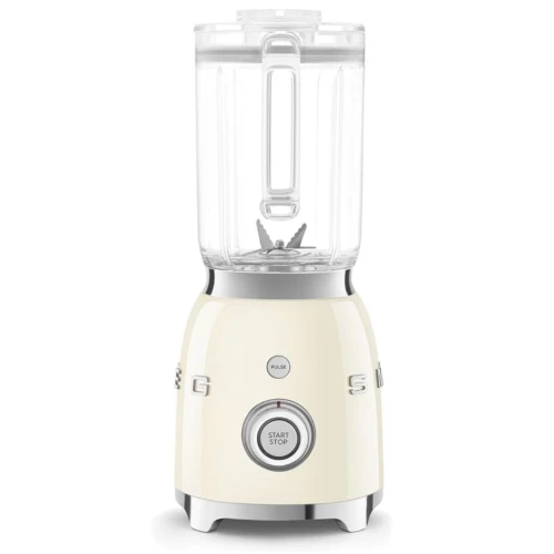 Blender SMEG Crème 800W- 4 Programmes - 1,5 Litres / 6 Tasses - BLF03CREU
