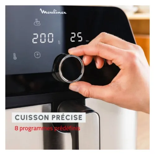 Moulinex Friteuse Sans Huile Air Fryer Easy Fry Mega 7,5L EZ855D20 - 2000W