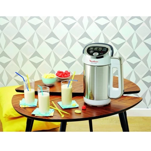 Moulinex Easy Soup Blender Chauffant 1,2L 1000W 5 Programmes Automatiques LM841B10