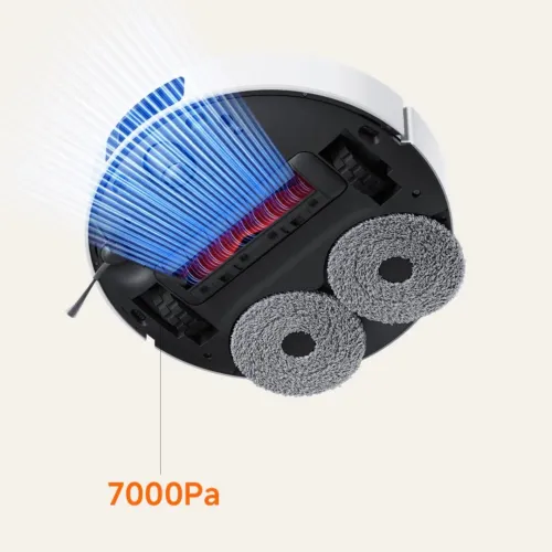 Aspirateur Robot Laveur XIAOMI X20 Pro -Station De Vidage Automatique-Navigation LiDAR-7000pa