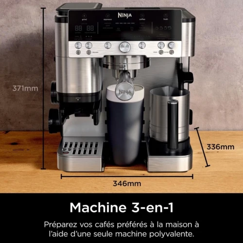 Ninja Machine A Cafe Broyeur Expresso Multifonctions ES601EU Luxe Premier