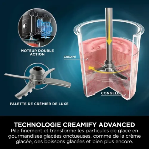 Ninja CREAMi Deluxe 10En1 Machine À Délices Et Boissons Glacées NC501EU