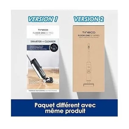Aspirateur Laveur Sec Et Humide Intelligent TINECO Floor One S7 Pro/S7 Series -40 MIN AUTONOMIE