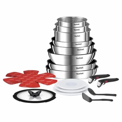 Batterie De Cuisine Tefal 20 Pieces Ingenio Emotion 20 Pieces L897SJ04
