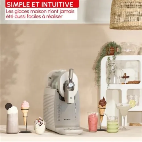 Machine A  Glaces & Boissons Glacées Moulinex Freezi 16En1 MJ803AF0