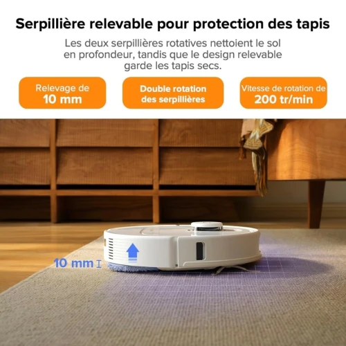 Aspirateur Robot Laveur Roborock Qrevo Pro