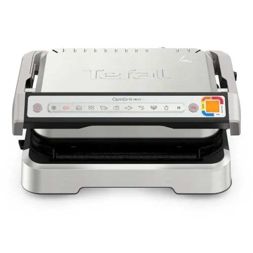 Grill À Viande Tefal OptiGrill 4En1 Intelligent 2100W 9 Programmes GC774D10