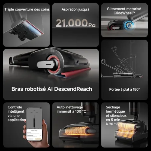 Dreame H15 Pro Aspirateur Laveur