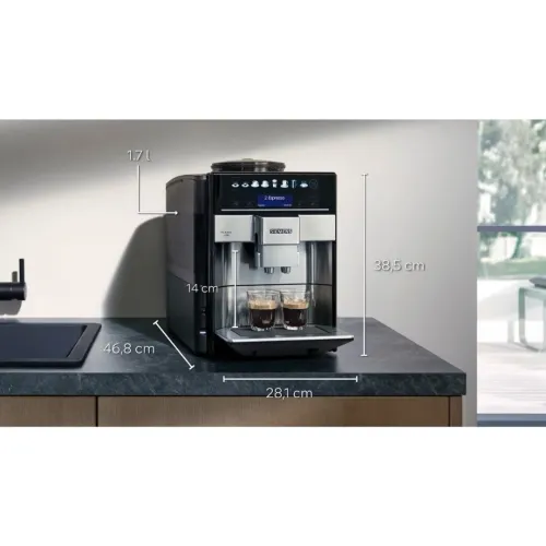 Machine À Café Siemens Tout-Automatique EQ6 Plus S700 Inox