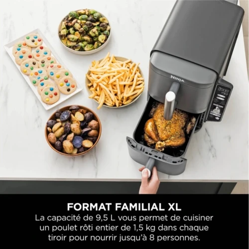 Friteuse Sans Huile Ninja Double Stack XL 9,5L SL400EU