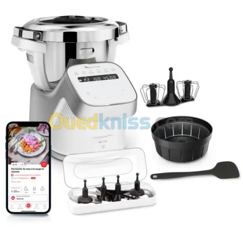 Robot Cuiseur Moulinex i-Companion Pro Connecté HF95J810