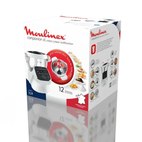 Moulinex Robot Cuiseur Companion XL 4,5L 12 Programmes - 1550W HF80DB10