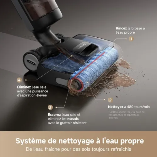 Dreame H15 Pro Aspirateur Laveur