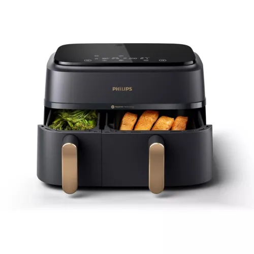 Friteuse Sans Huile PHILIPS Series 3000 9L Double Panier NA352/00