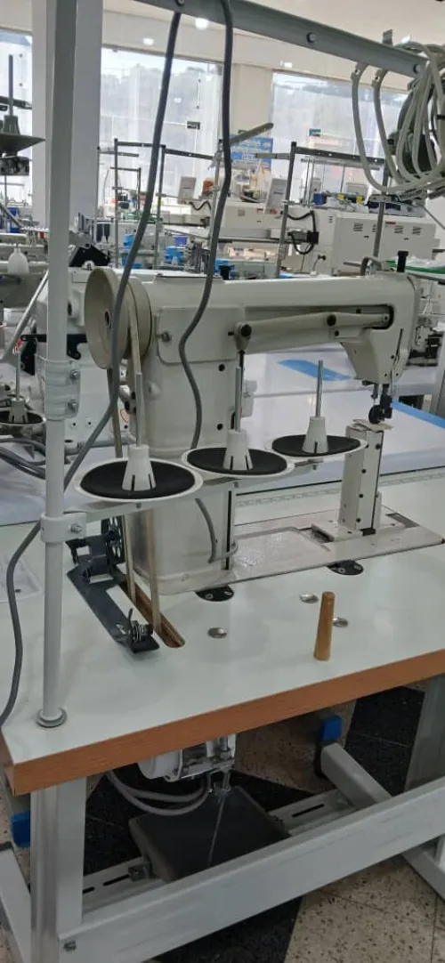 ماكينة عمود اسطوانة machine à bordeuse Feiya tex