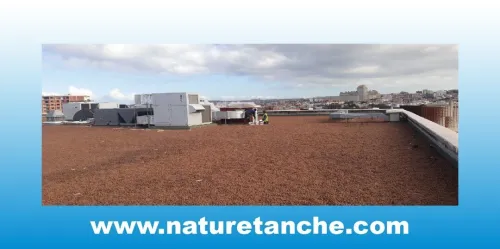 Isolation/Étanchéité et dalles sur plots 