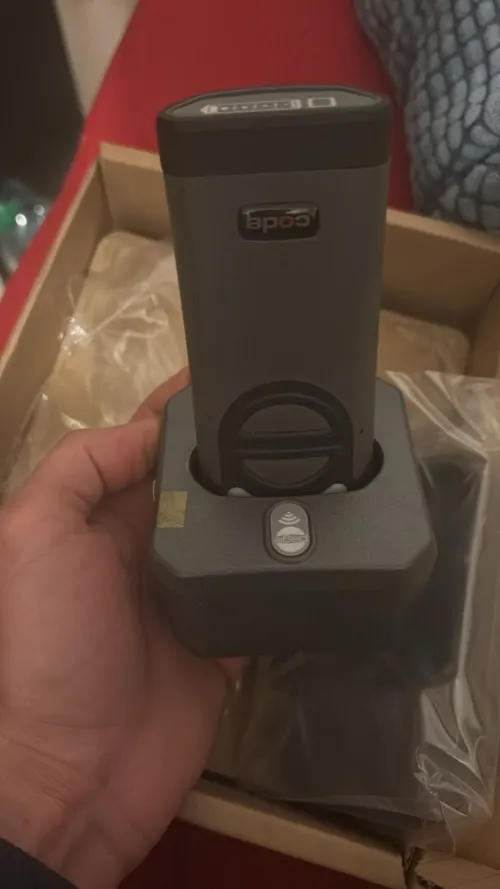 Lecteur de codes barres sans poignée sans fil (bluetooth) CR2701, avec station de chargement