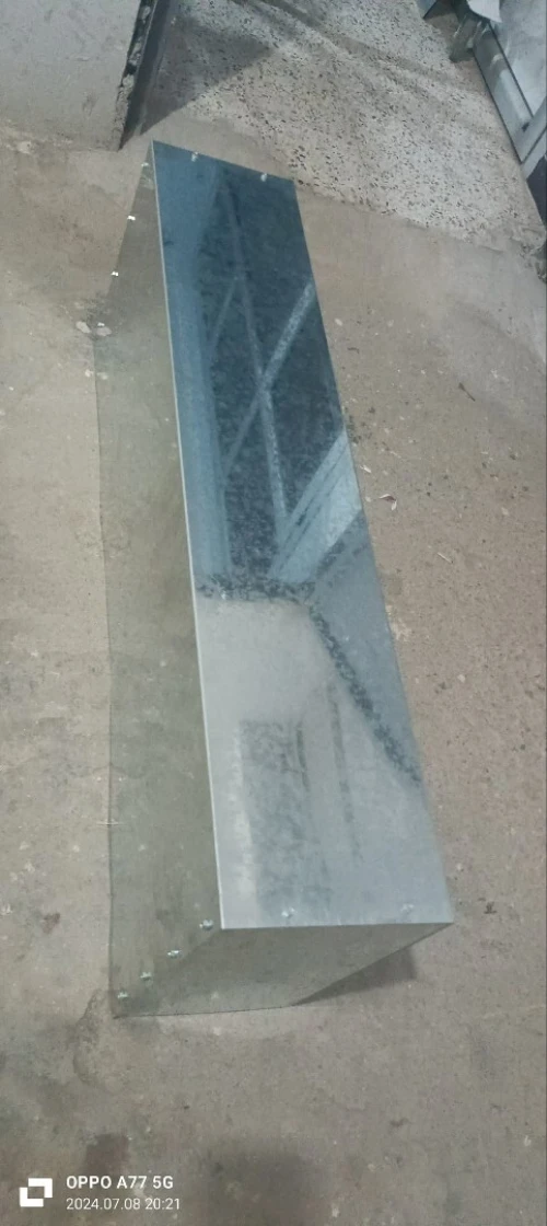 Fabrication de la gaine de ventilation