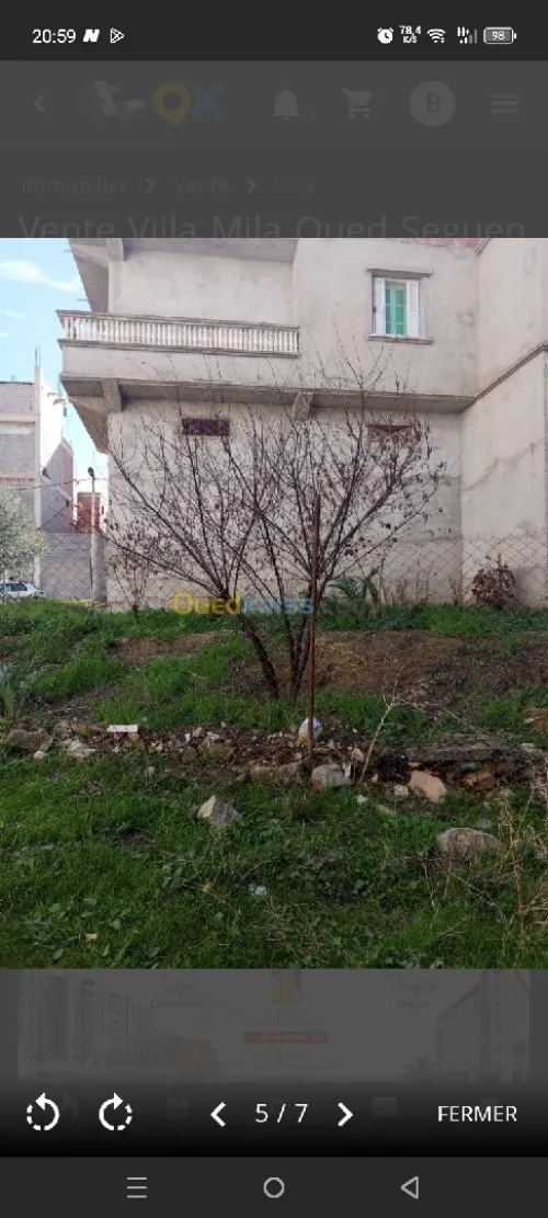 Vente Villa Mila Oued seguen