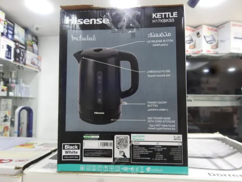 Bouilloire Noir Hisense