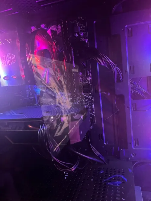 Pc gamer machi 1 mois jdid avec gpu