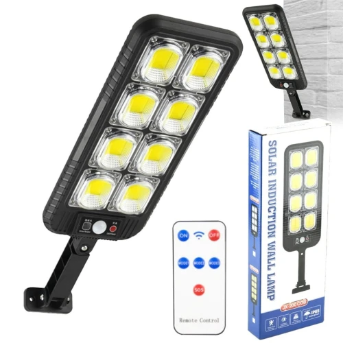 مصباح الطاقة الشمسية العملاق 200LED - ضوء قوي وصفر دينار كهرباء!