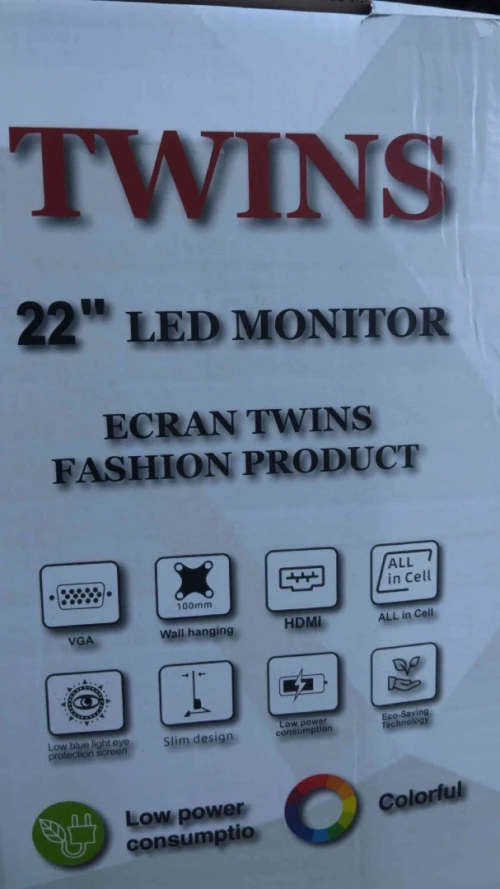 Écran twin 22 inch