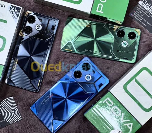 Tecno Pova 6 – 16Go RAM | 256Go ROM