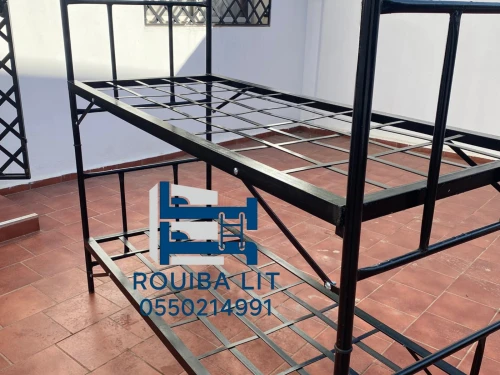 Lit superposé métallique Usine Algérie Rouiba Lit سرير بطابقين