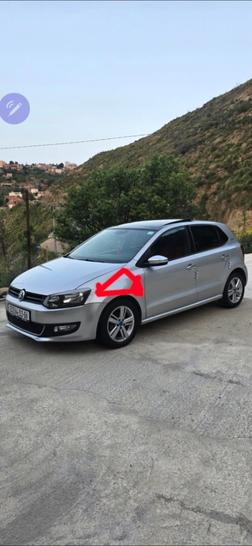 Volkswagen Polo 2013 Black et Silver