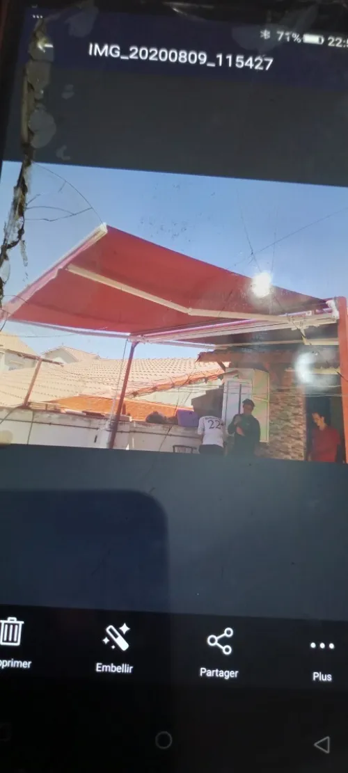 Tinda et bâche pour locaux et maison 
