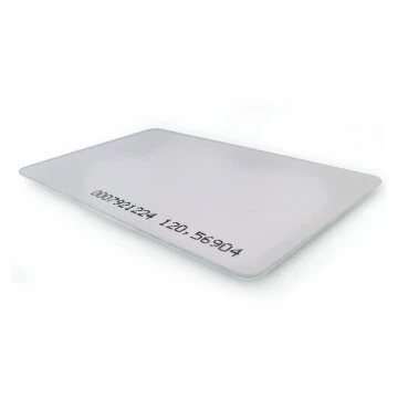 CARTE RFID 125KHZ AVEC CODE